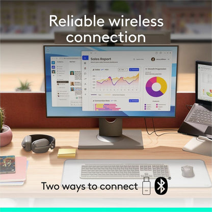 Logitech Zone Vibe Wireless Bluetooth Headset with USB-C Receiver and Noise-Canceling Microphone