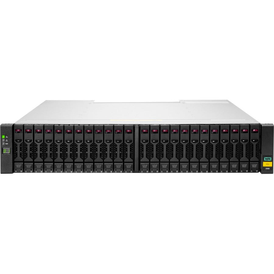Hewlett Packard Enterprise MSA 2060 10GBASE-T iSCSI SAN/NAS Storage System with 24 Bays