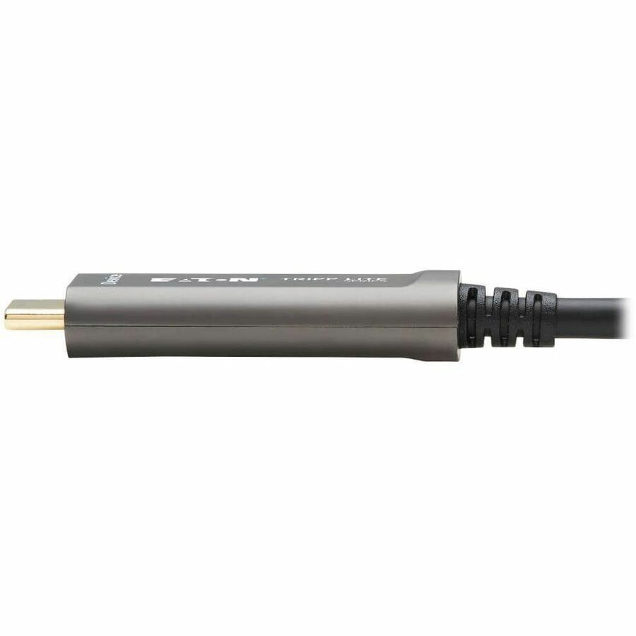 Eaton Tripp Lite Series USB-A to USB-C Fiber Optic Extension Cable (M/M) - 30 meters, USB 3.2 Gen 2, Plenum-Rated, Black
