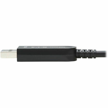 Eaton Tripp Lite Series USB-A to USB-C Fiber Optic Extension Cable (M/M) - 30 meters, USB 3.2 Gen 2, Plenum-Rated, Black