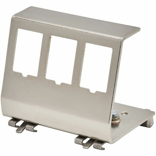 Eaton Tripp Lite Series N063-003 Metal DIN-Rail Mounting Module with 3 Ports for Keystone Jacks and Couplers