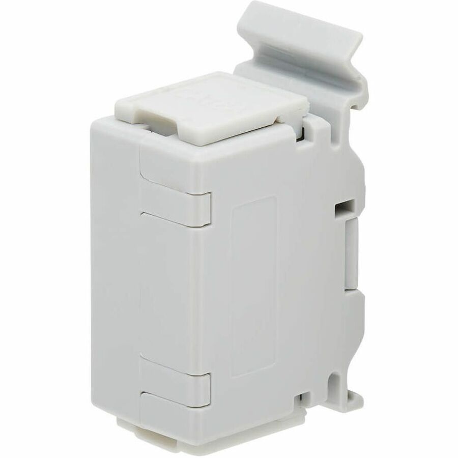 Eaton Tripp Lite Series N235-D01-SH-6A Cat6a Shielded In-Line DIN-Rail Mountable Coupler (RJ45 F/F) with PoE++ Support