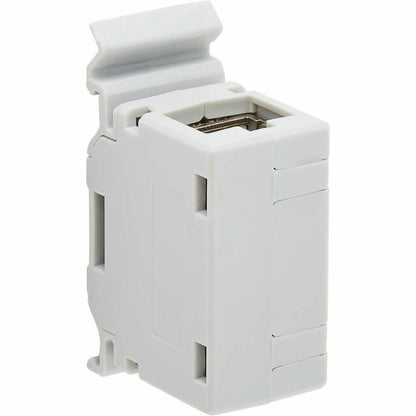 Eaton Tripp Lite Series N235-D01-SH-6A Cat6a Shielded In-Line DIN-Rail Mountable Coupler (RJ45 F/F) with PoE++ Support
