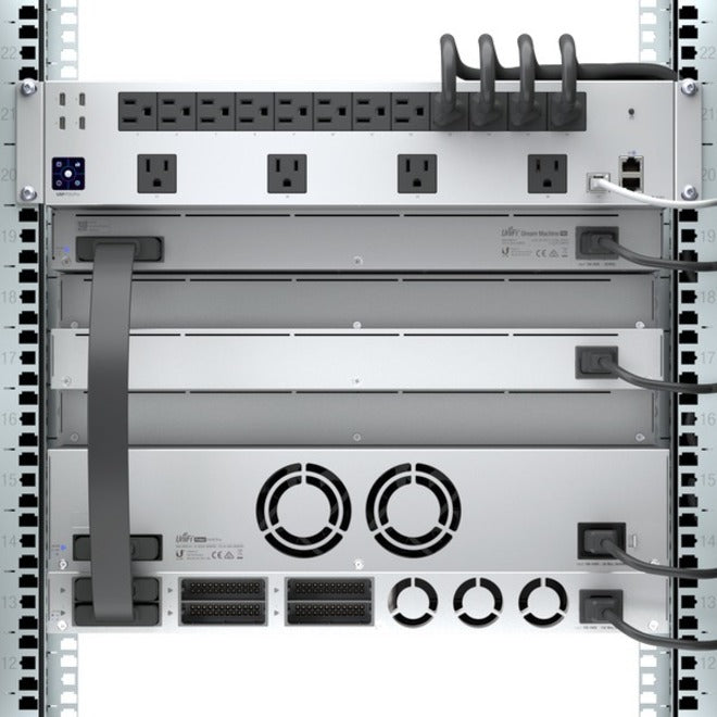 Ubiquiti SmartPower PDU Pro - Rack-Mountable Power Distribution Unit with USB-C & Network Management