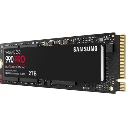 Samsung 990 PRO MZ-V9P2T0B/AM 2TB PCIe 4.0 NVMe M.2 SSD for Gaming and High-Performance Tasks