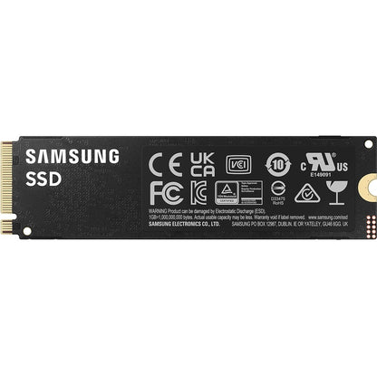 Samsung 990 PRO MZ-V9P2T0B/AM 2TB PCIe 4.0 NVMe M.2 SSD for Gaming and High-Performance Tasks