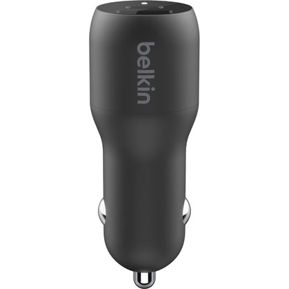 Belkin BOOST&uarr;CHARGE Auto Adapter Dual USB-C and USB-A Car Charger - Fast Charging for iPhone and Samsung