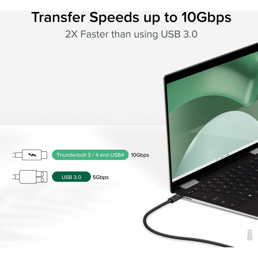 Plugable Thunderbolt 4 Data Transfer Cable (Part #TBT-TRAN) for Windows PC to PC Migration