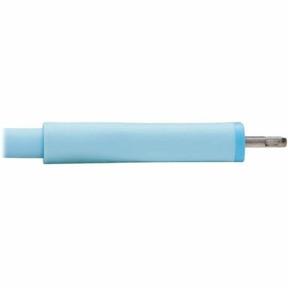 Eaton Tripp Lite Series Safe-IT USB-C to Lightning Data Transfer Cable - 6 ft., Light Blue, MFi Certified, USB 2.0, Antibacterial & Flexible Silicone Jacket