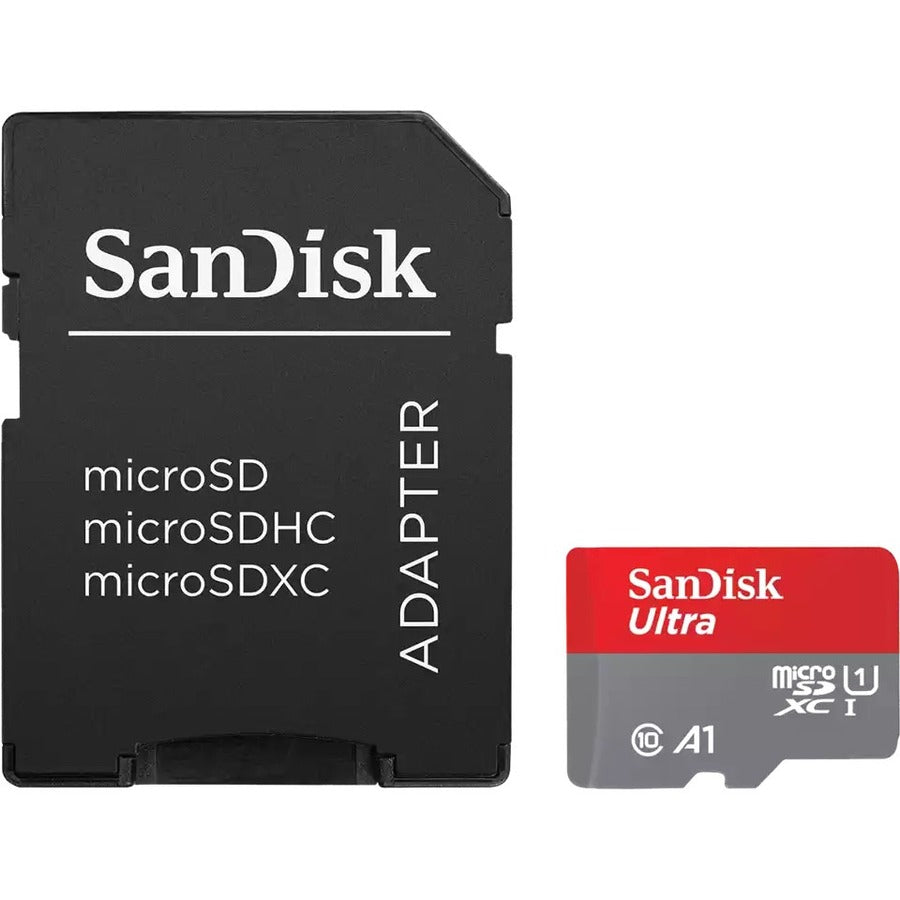 Western Digital SanDisk Ultra 1TB microSDXC Card with UHS-I U1 Speed Class and A1 Performance