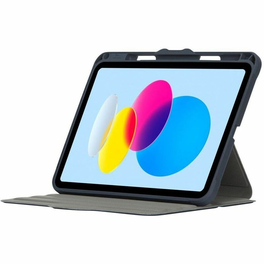 Targus Pro-Tek Case for iPad (10th & 11th Gen.) 10.9-Inch - Blue with Military-Grade Drop Protection and Stand Functionality