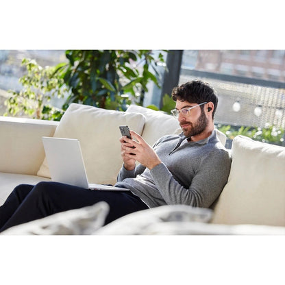 Jabra Evolve2 Earset Wireless Bluetooth Earbuds with Noise Cancellation and Stereo Sound
