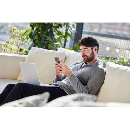 Jabra Evolve2 Earset Wireless Bluetooth Earbuds with Noise Cancellation and 33-Hour Battery Life