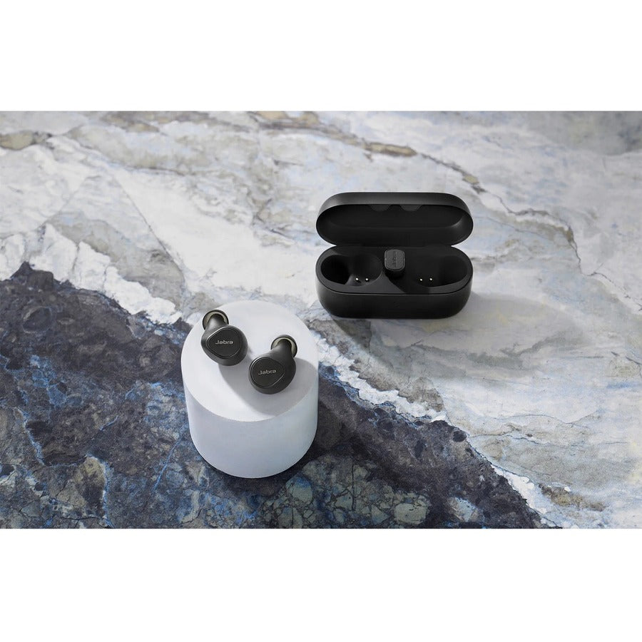 Jabra Evolve2 Earset Wireless Bluetooth In-Ear Binaural Headset with Noise Cancellation and 33-Hour Battery