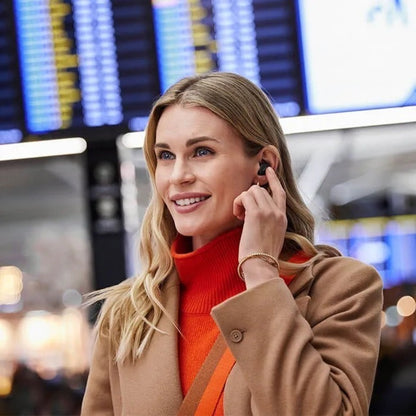 Jabra Evolve2 Earset Wireless Bluetooth Earbuds with Noise Cancellation and 33-Hour Battery Life