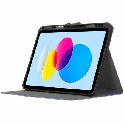 Targus VersaVu Case for iPad (10th & 11th Generation) – Purple, Impact-Resistant Folio with 360° Rotation and Pencil Holder