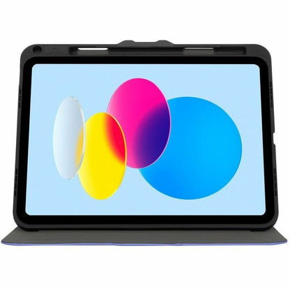 Targus VersaVu Case for iPad (10th & 11th Generation) – Purple, Impact-Resistant Folio with 360° Rotation and Pencil Holder
