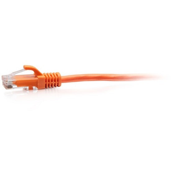 Legrand Group C2G 7ft Cat6a Snagless Unshielded (UTP) Slim Ethernet Patch Cable - Orange