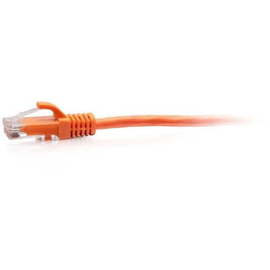 Legrand Group C2G 7ft Cat6a Snagless Unshielded (UTP) Slim Ethernet Patch Cable - Orange