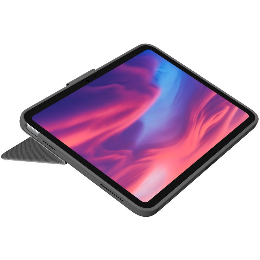 Logitech Combo Touch Keyboard and Cover Case for 10.9-inch iPad (10th Gen & A16) – Oxford Gray