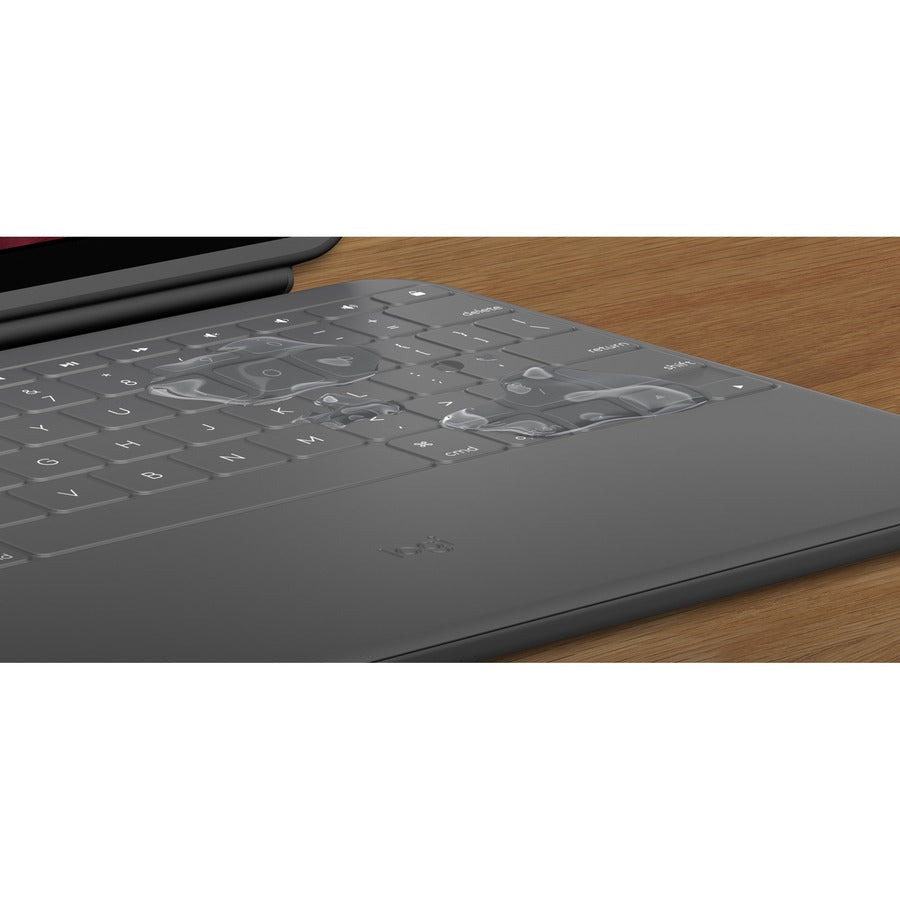Logitech Rugged Folio Keyboard Case for iPad (10th Gen & A16) – Graphite