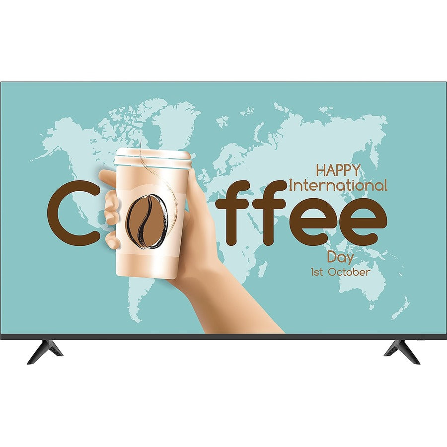 Sharp 4PB55EJ2U 55-Inch 4K Ultra HD Commercial Display with HDR10 and Frameless Design