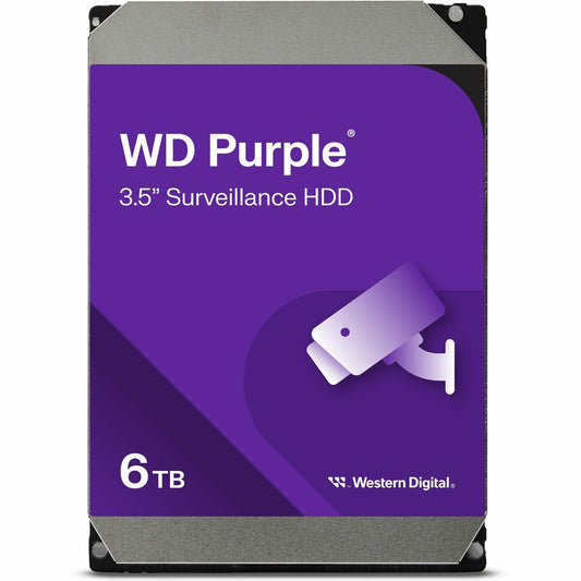 Western Digital Purple WD64PURZ 6TB 3.5-Inch Internal SATA Hard Drive