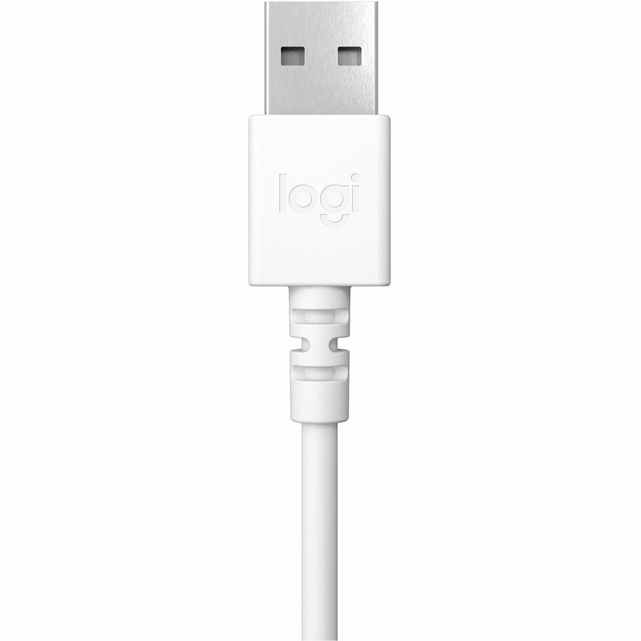 Logitech H390 USB-A Computer Headset with Noise-Canceling Microphone and Stereo Sound