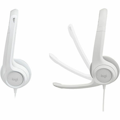 Logitech H390 USB-A Computer Headset with Noise-Canceling Microphone and Stereo Sound