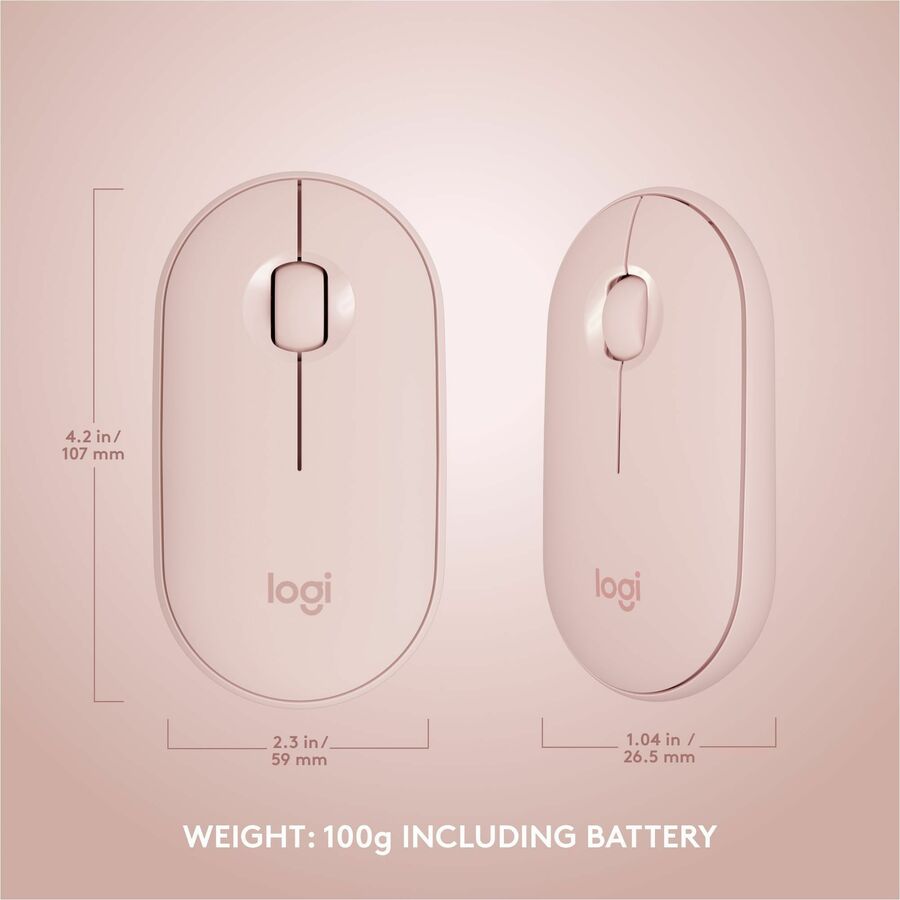 Logitech MK470 Slim Combo Wireless Keyboard & Mouse Set - Compact, Quiet, and Modern Design