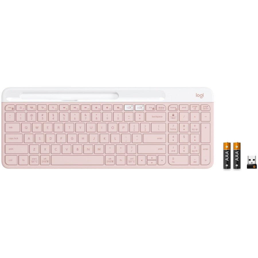 Logitech K585 Slim Multi-Device Wireless Keyboard – Rose