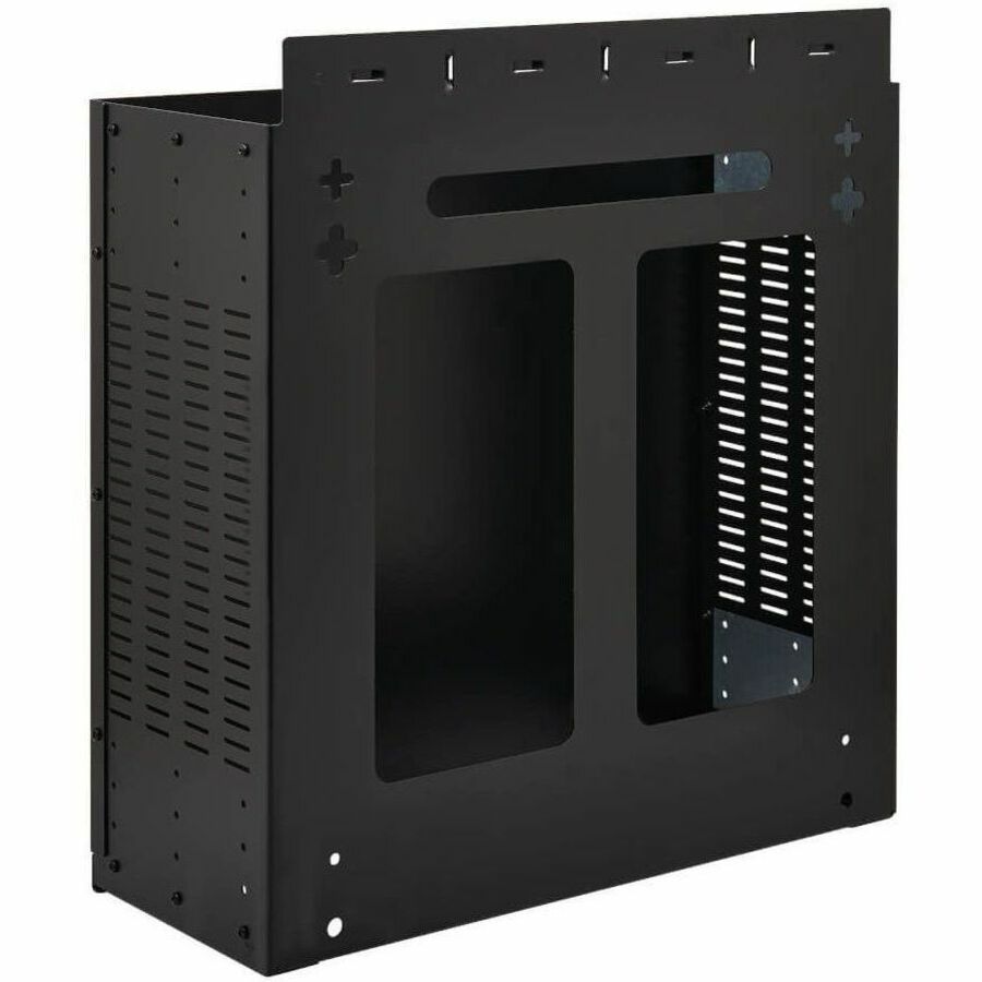 Eaton Tripp Lite Series SmartRack 4U Low-Profile Vented Wall-Mount Enclosure, Black