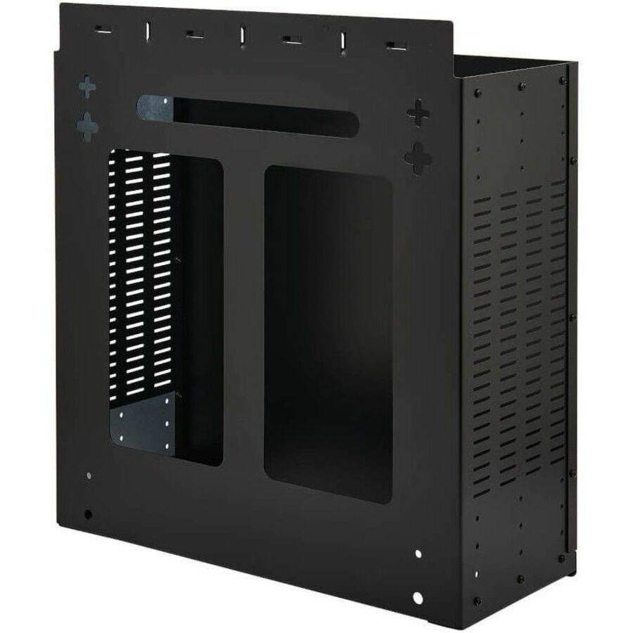 Eaton Tripp Lite Series SmartRack 4U Low-Profile Vented Wall-Mount Enclosure, Black