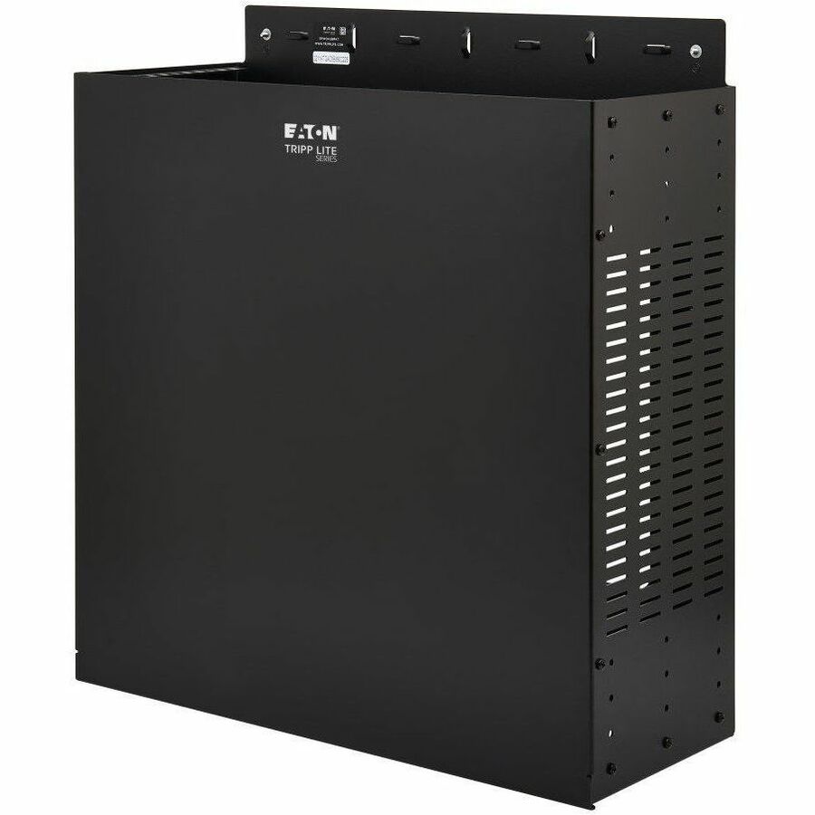 Eaton Tripp Lite Series SmartRack 4U Low-Profile Vented Wall-Mount Enclosure, Black