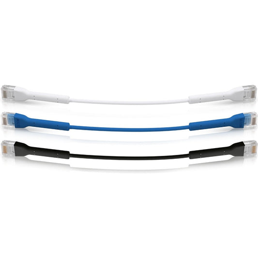 Ubiquiti Ethernet Patch Cable U-CABLE-PATCH-1M-RJ45 – 3.28 ft Category 6 Network Cable with Dust Protection