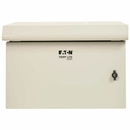Eaton Tripp Lite Series SmartRack SRN3RG6UDP Industrial Wall-Mount Enclosure with Locking Door and Internal Fans, 6U, Gray