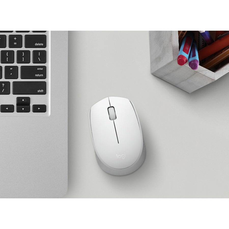 Logitech M170 Wireless Mouse - Reliable 2.4 GHz Connectivity with 10-Meter Range and Ambidextrous Design