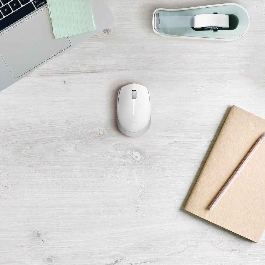 Logitech M170 Wireless Mouse - Reliable 2.4 GHz Connectivity with 10-Meter Range and Ambidextrous Design