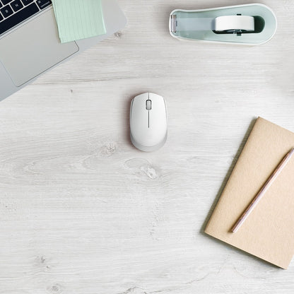 Logitech M170 Wireless Mouse - Reliable 2.4 GHz Connectivity with 10-Meter Range and Ambidextrous Design