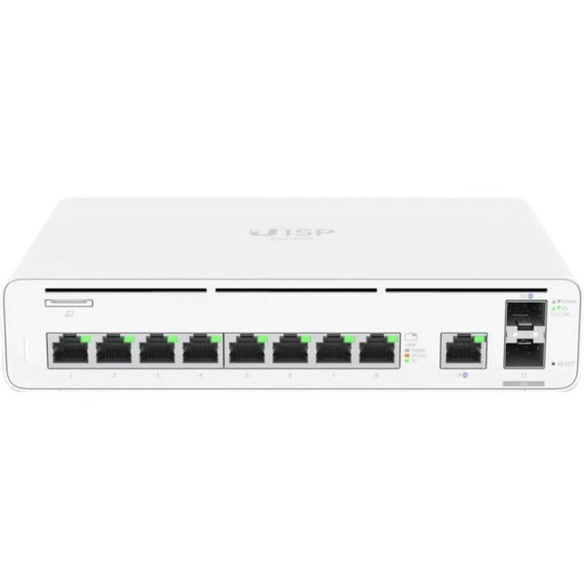 Ubiquiti UISP Console Ethernet Switch with 8 GbE Ports and 10G SFP+ Gateway