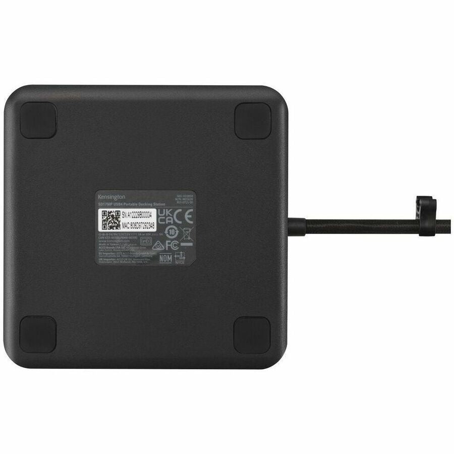 Kensington MD125U4 USB4 Portable Docking Station for Surface – Dual 4K HDMI, 100W Power Pass-Through, Ethernet & Multiple USB Ports