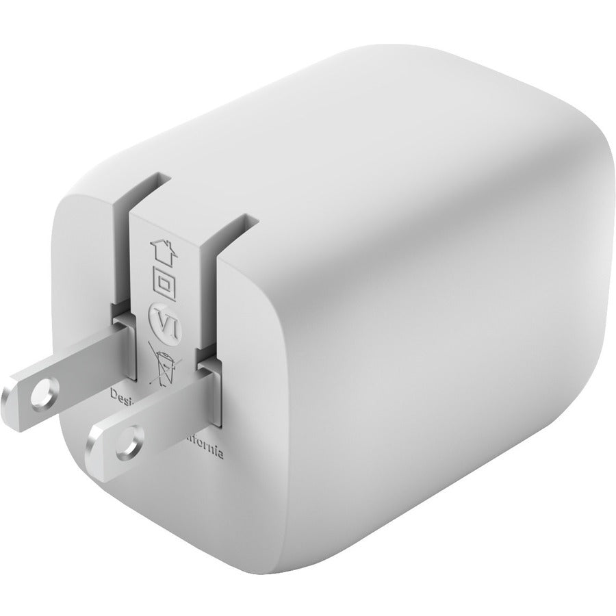 Belkin BoostCharge Pro 65W Dual USB-C GaN Wall Charger with PPS and USB-C to USB-C Cable