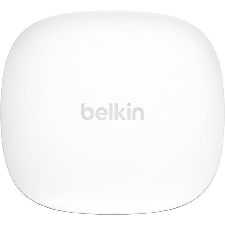 Belkin SOUNDFORM Flow Noise Cancelling Earbuds with Bluetooth 5.2 and Wireless Charging Case