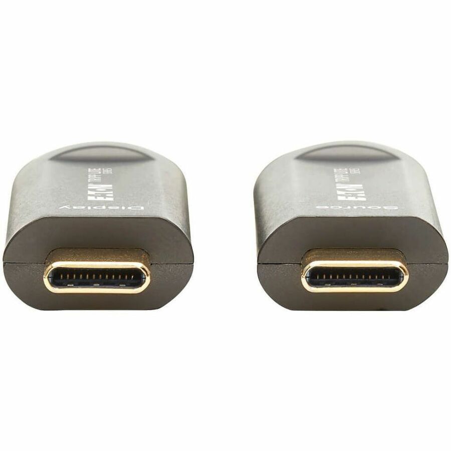 Eaton Tripp Lite Series USB-C to USB-C 4K Fiber Optic Cable (Part U420F-15M-V) – 15 ft for High-Resolution Video and Audio Transmission