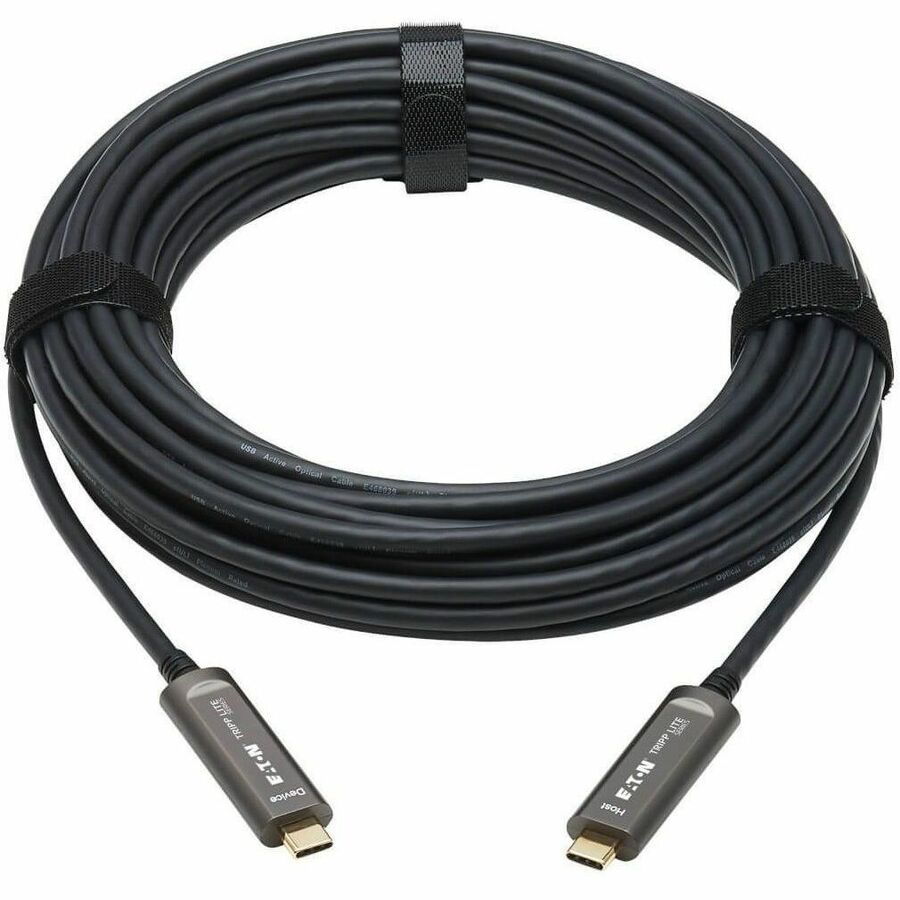 Eaton Tripp Lite Series USB-C Active Optical Cable (M/M) - 15 ft. USB 3.2 Gen 2 Fiber Optic Data Transfer Cable