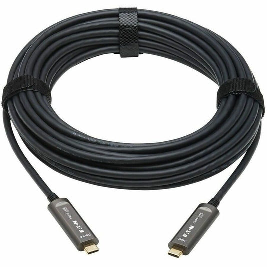 Eaton Tripp Lite Series USB-C Active Optical Cable (M/M) - 15 ft. USB 3.2 Gen 2 Fiber Optic Data Transfer Cable