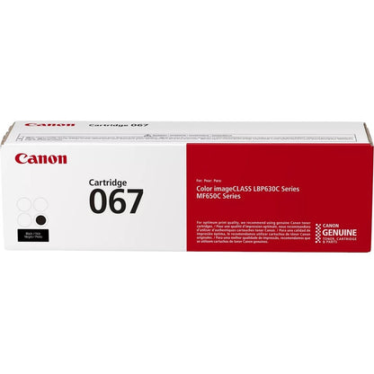 Canon 067 Original Standard Yield Laser Toner Cartridge – Black for Canon imageCLASS Printers