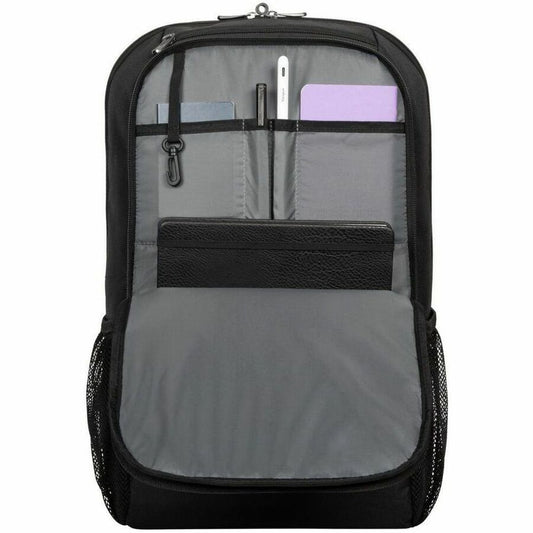 Targus 17" Classic Backpack TBB944GL – Stylish Computer Bag with Padded Laptop Compartment and Multiple Storage Pockets