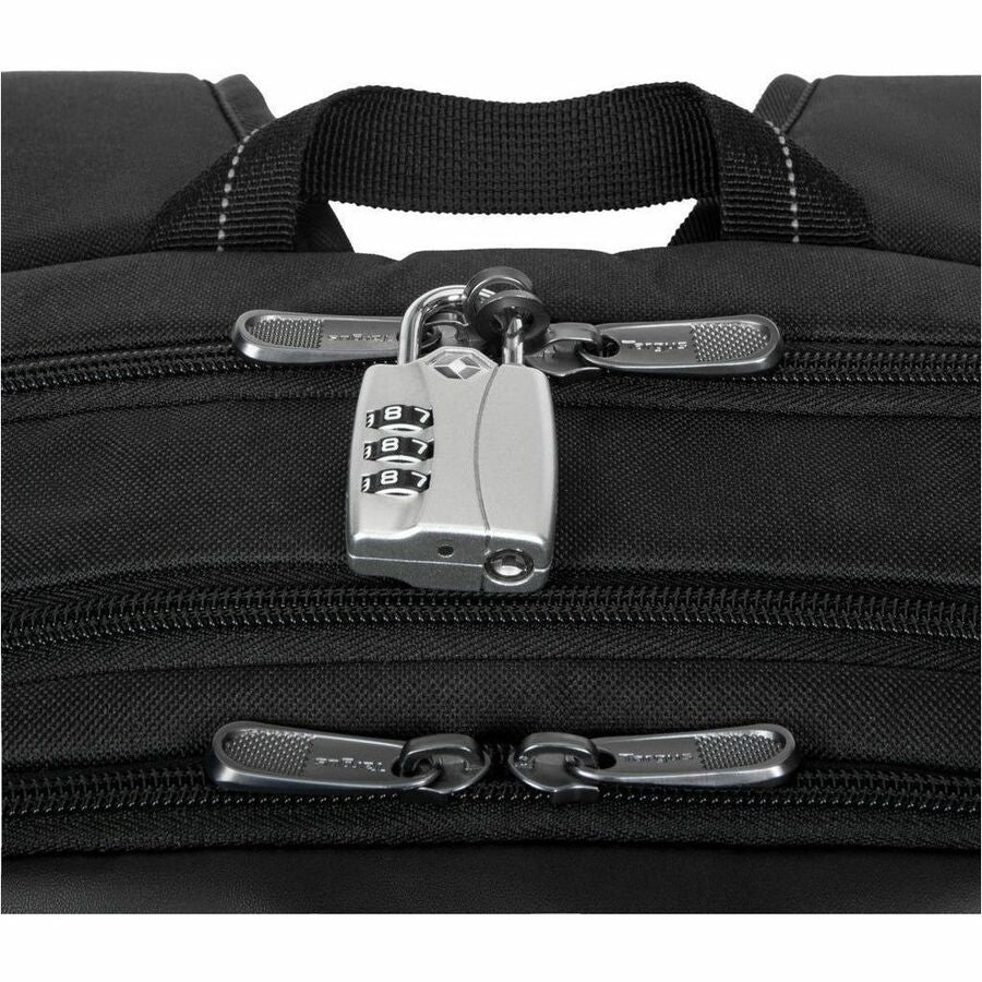 Targus 17" Classic Backpack TBB944GL – Stylish Computer Bag with Padded Laptop Compartment and Multiple Storage Pockets