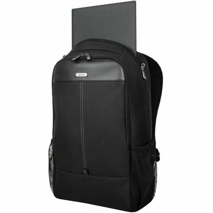 Targus 17" Classic Backpack TBB944GL – Stylish Computer Bag with Padded Laptop Compartment and Multiple Storage Pockets